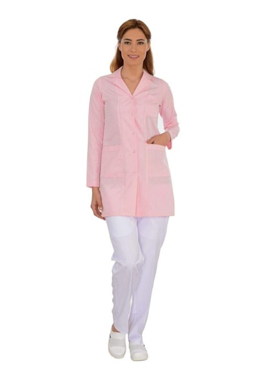 Alpaka Bayan Klasik Yaka Önlük XS