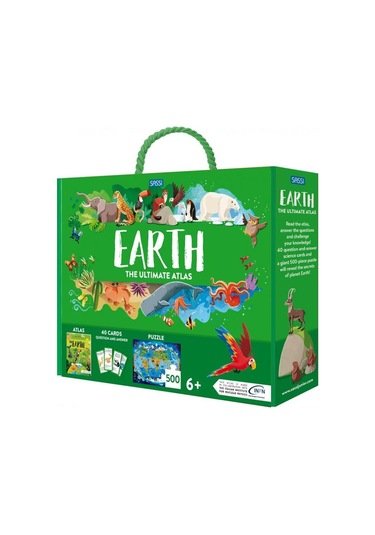 Earth - The Ultimate Atlas Canlı Renkler