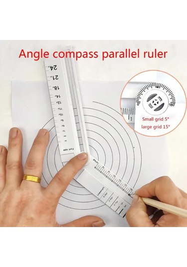 1 Adet Basit Tarzı 30cm Şeffaf Dikdörtgen Cetvel İletki Öğrenci