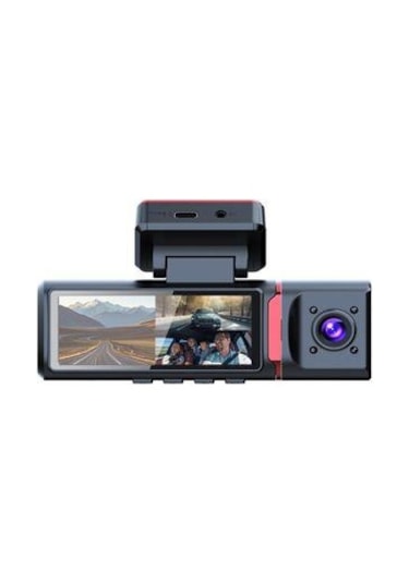 Techsmart 4k 2 Kameralı Gps Wıfı Araç İçi Kamera