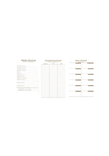 Mynote Planlayıcı 17x24 Sert Kapak Spiralli 100 Sayfa Krem Krem