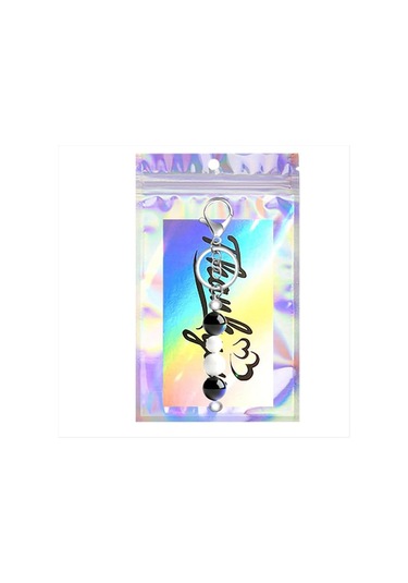 Gatherco 20 Adet Boncuklu Anahtarlık Çubukları, Kendin Yap Anahtarlık Yapımı İçin Boş Boncuklu Anahtarlık Aksesuarları, Kişiselleştirilmiş El Sanatları Hediyeleri