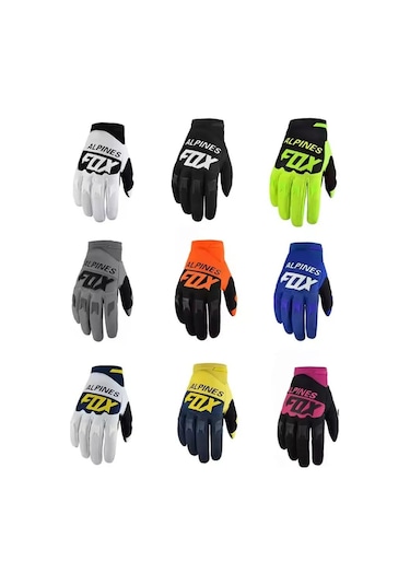 Fox Nfg-11 Korumalı 4 Mevsim Motosiklet Eldiveni - Kırmızı