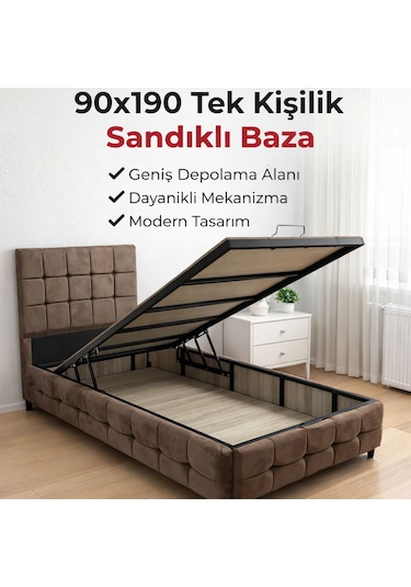 Tek Kişilik Profil Baza Başlık 90 x 190 CM