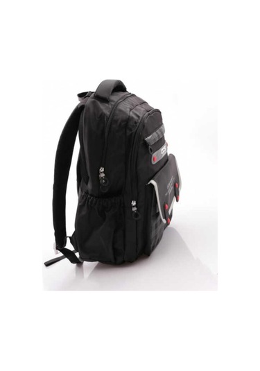 Ççs London 2 Büyük Göz 2 Küçük Gözlü Okul Ve Sırt Çantası 51978 Siyah Desenli