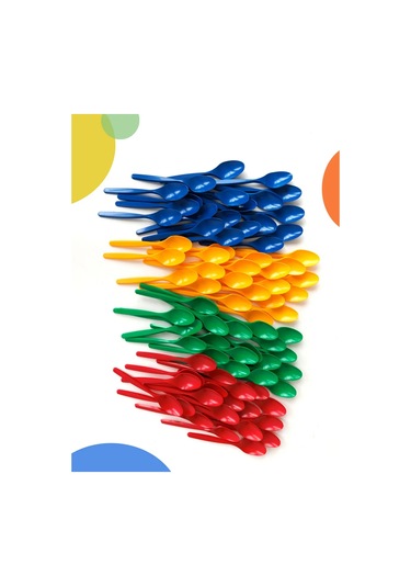 Pakkom Tek Kullanımlık Plastik Kaşıklar 375108808 100 adet