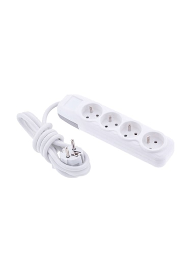 Far F505b 4 Lü Grup Priz - Lara 3 Metre Güvenli Ve Pratik Kullanım