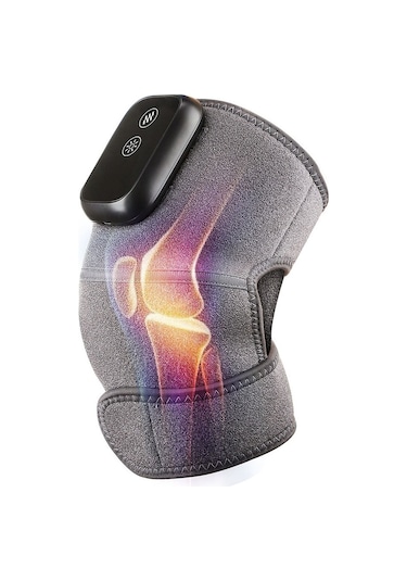 Diz Masaj Aleti, Üç Sıcaklık Ayarı, Gri, Tekli Paket Gri