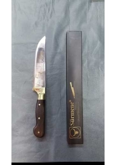 Sürmene Cumhur Çelik Kurban Bıçağı (Tekli Satılır) Ahşap