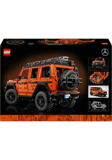 LEGO® Technic Mercedes-Benz G 500 PROFESSIONAL Line 42177 - Yetişkinler için G Sınıfı Koleksiyonluk Araba Modeli Yapım Seti (2891 Parça)
