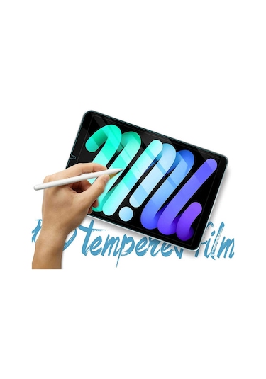 Apple Uyumlu iPad Mini 2021 (6.Nesil) Zore Tablet Temperli Cam Ekran Ko