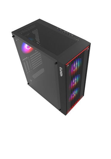 Vento Vg22a 650w Tempered Glass Usb 3.0 Mesh Rainbow Atx Mid Towe