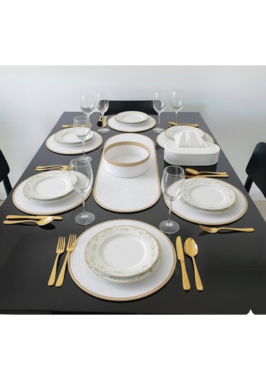 Servis Takımı Ameıkan Serıs Takımı Supla Takımı Jut Ip Halat Ip Kordon Ip Beyaz