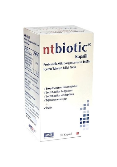 Nt Biotic Gıda Takviyesi 90 Kapsül