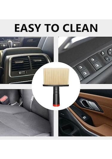 Araç Oto Araba Klima Havalandırma Detaylı Temizlik Fırçası Premium Yumuşak Tüylü Saplı