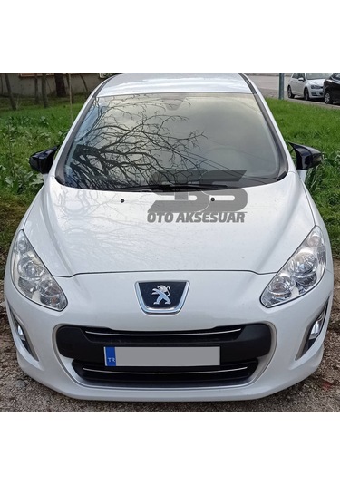 Peugeot 308 Batman Yarasa Ayna Kapağı Piano Black / 2006-2012