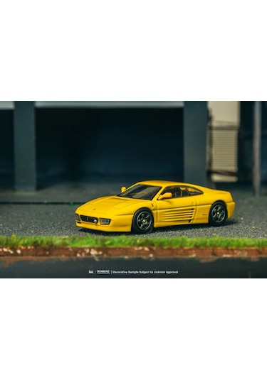 Tarmac Works X İxo Models 1/64 Ferrari 348 Challenge Yellow - Road64