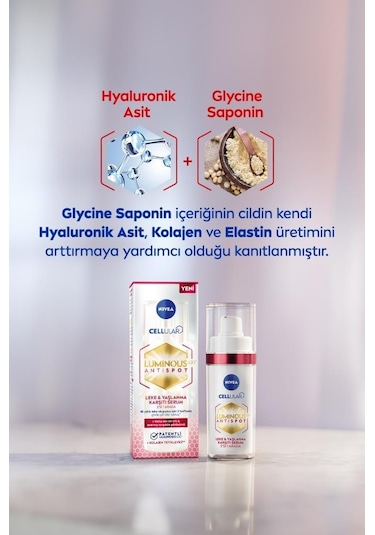 Nivea Luminous630 Spot Leke ve Yaşlanma Serumu 30 ML