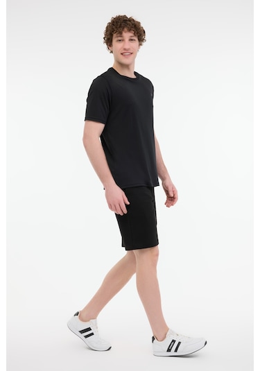 Kinetix Mb Pes C 11sn225 5fx Siyah Erkek Kısa Kol T-shirt 000000000101938846 Siyah