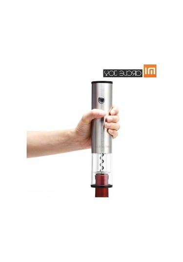 Jokmae Paslanmaz Çelik Otomatik Şarap Açacağı - 6-8 Saniye Açılım, Gümüş Diğer