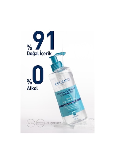 Celenes By Sweden Celenes Thermal Yağlı ve Karma Ciltler İçin Temizleme Jeli 250 ML