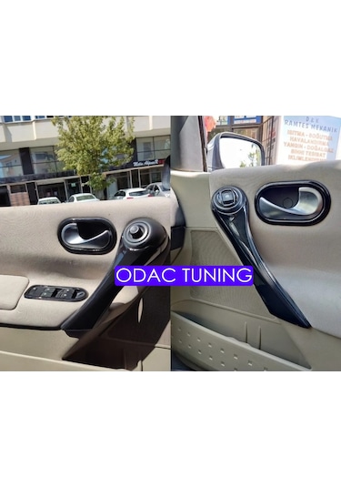 Renault Megane 2 Süper Set Torpido, Konsol, Trim Kaplama Siyah