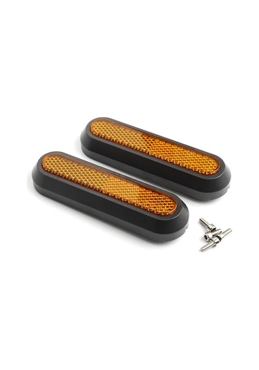 1 Çift Xiaomi M365/pro/1s/pro2 Elektrikli Scooter Arka Tekerlek Yansıtıcı Koruyucu Kapak Sol + Sağ Yan Dekoratif Kabuk