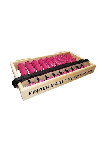 Finger Math - Mental Aritmetik Öğretmen Sorobanı 9 Basamaklı