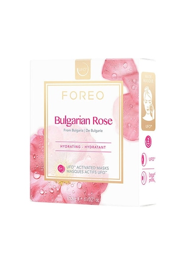 Foreo Ufo Bulgarian Rose Nemlendirici 6'Lı Aktif Maske