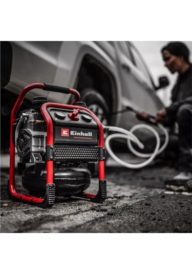 Einhell Sılenzzo 18/160 Akülü Kompresör 2x4 Amper 4020385