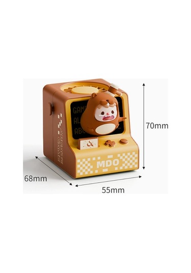 Ambition Mini Fan Cartoon Halter Neck Fan Usb Charging Lazy Fan