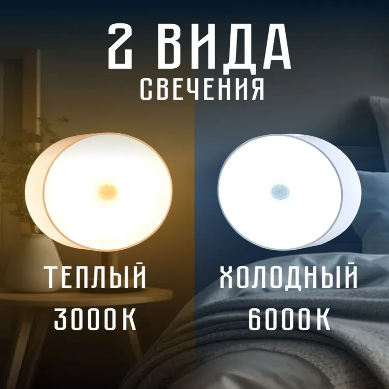 Skycity Hareket Sensörlü Kablosuz Led Duvar Lambası - Usb Şarjlı Dahili Pil, Manyetik Montaj, Beyaz Işık Beyaz