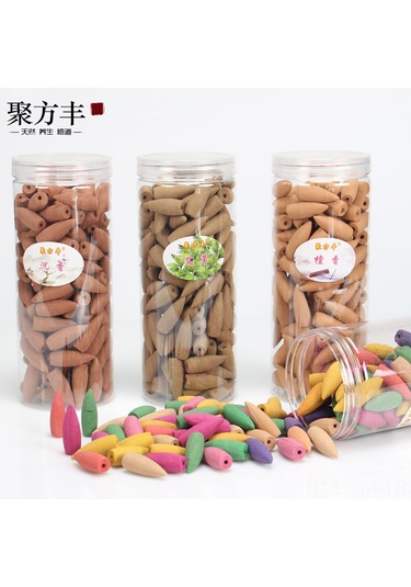 Ximistore9 Renkli Tütsü Kulesi - Gül Kokulu Uzun Ömürlü Ev Tipi Meditasyon Tütsüsü 168 Adet