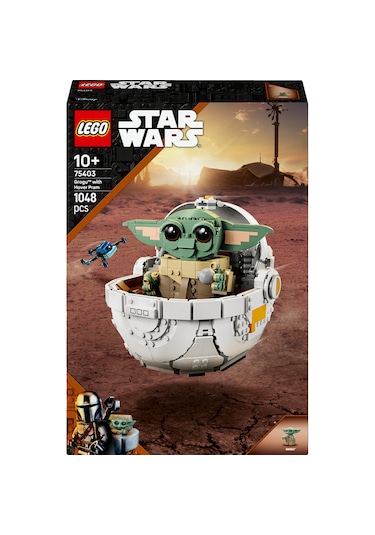 LEGO® Star Wars: The Mandalorian™ Uçan Bebek Arabalı Grogu™ 75403 - 10 Yaş ve Üzeri Çocuklar için Yaratıcı Oyuncak Yapım Seti (1048 Parça) LEGO® Star Wars: The Mandalorian™ Uçan Bebek Arabalı Grogu™ 75403 - 10 Yaş ve Üzeri Çocuklar için Yaratıcı Oyuncak Yapım Seti (1048 Parça)