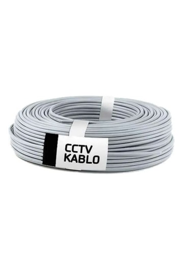 Senseı 2+1 2x0,50mm Cca 100 Metre Cctv Bnc Kablo