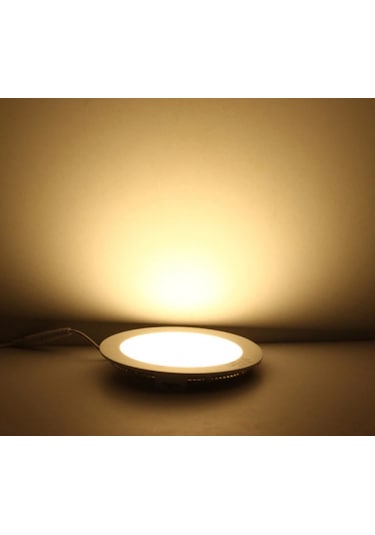 Maxled 15w Yuvarlak Sıva Altı Led Panel 4000k Ilık Beyaz 4000K