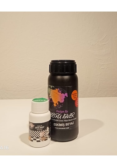 Ebru Ener Anka Boya ve Katkı Maddesi Eskimiş Beyaz 250 G