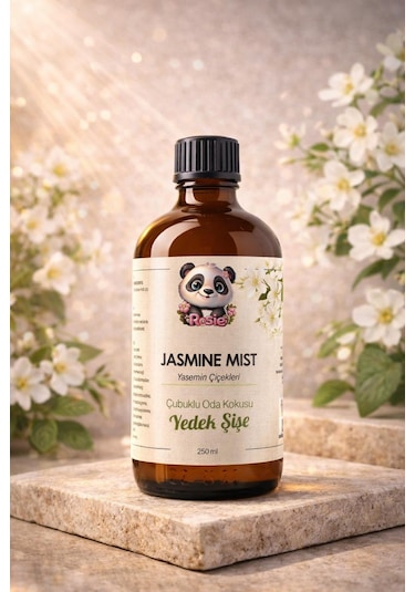 Rosie Jasmine Mist Çubuklu Oda Kokusu Yedek Şişe 250 Ml Reed Diffuser Refill Fresh