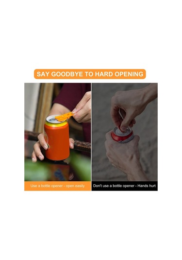 Soulader Kolay Kullanımlı Manuel Kutu Açacağı - 24'lü Paket Soda, Bira Ve Meşrubat Açıcıları Seti Çok Renkli