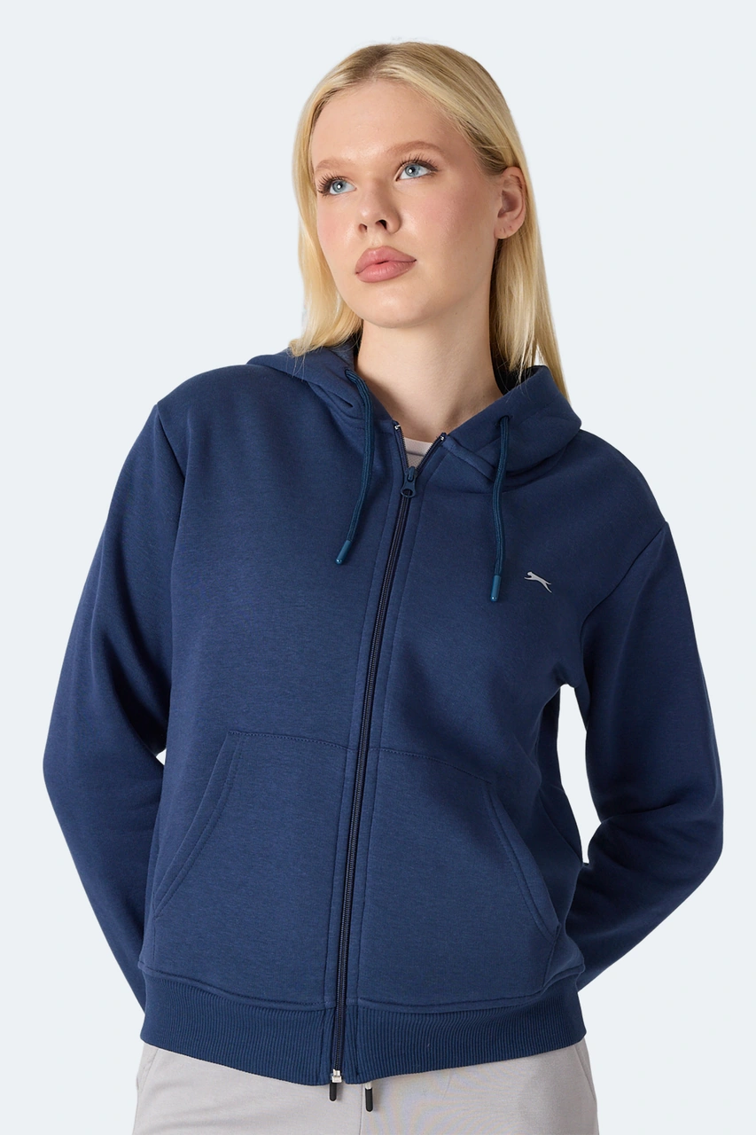 Slazenger Mılıo I Kadın Lacivert Sweatshirt Lacivert