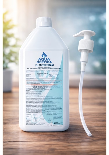Aqua Septica El Dezenfektanı Pompalı 1 L