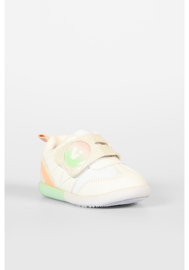Vicco Donut Basic Kız İlk Adım Beyaz/pudra Sneaker Beyaz - Pudra