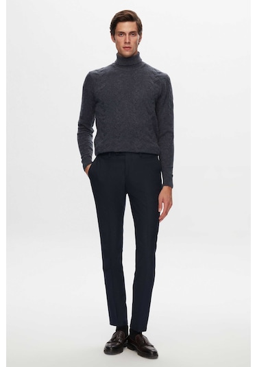 Twn Lacivert Gabardin Kumaş Pantolon 3ef03hc083451 Lacivert