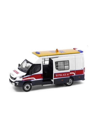 Tiny City Iveco Daily Police Tsd Beyaz 1/76 Model Araba
