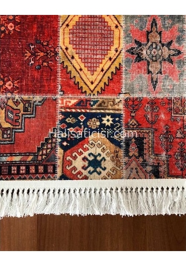 Prizma Halı Vintage Kilim V-6004 Çok Renkli