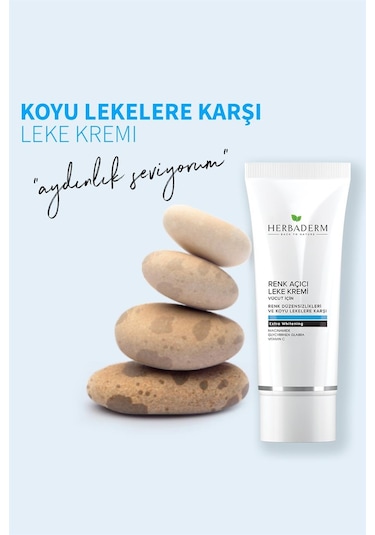 Herbaderm Vücut İçin Renk Açıcı Leke Kremi 60 ML