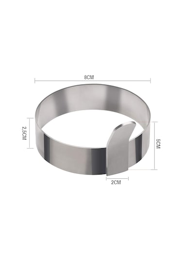 Narkalıp Yuvarlak Omlet ve Krep Pişirme Kalıbı 4 Adet