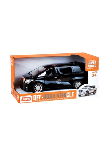 Ceren Ctoys Alphard Sesli Işıklı Model Araba 8086-1 Siyah