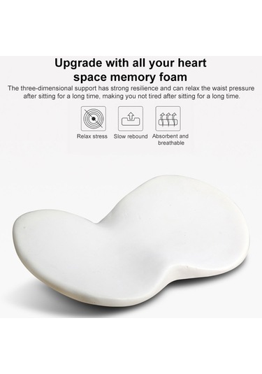 Araba Mini Koltuk Minderi Nefes Alabilir Bel Koltuk Paspası Kahverengi