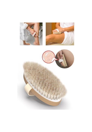 Doğal At Kılı Selülit Fırçası